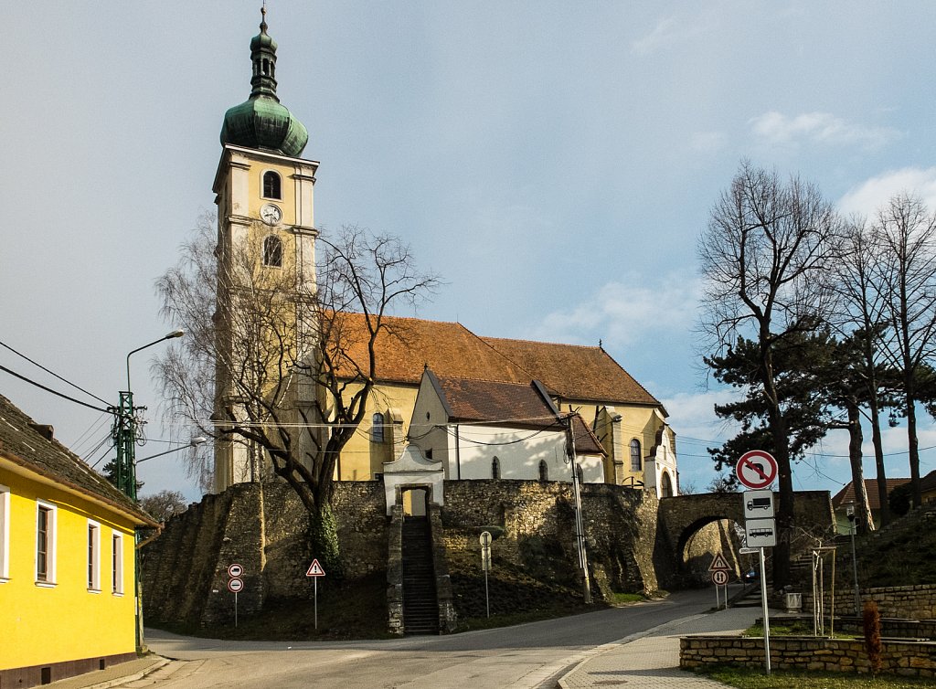 Wehrkirche in Čachtice