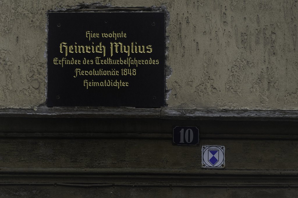 Fahrradpionier und Revolutionär Heinrich Mylius